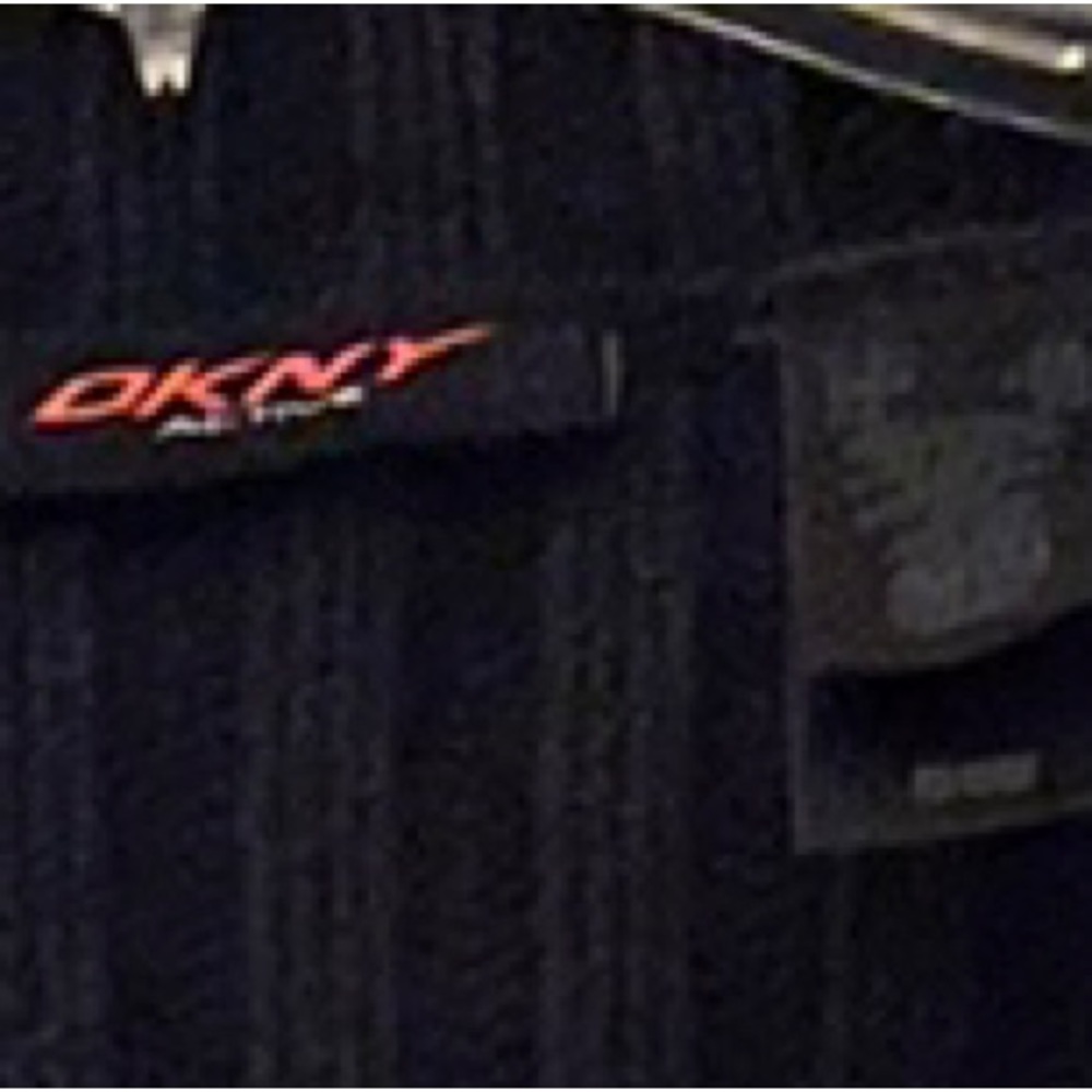 DKNY quilted ribbed zip-up sweater - jacket - Picture 7 of 8